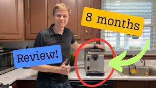 De’Longhi Magnifica Evo Automatic Espresso 8 month Review [upl. by Tiler]