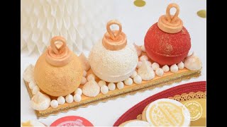 RECETTE  Bûche boules de Noël  SCRAPCOOKING® [upl. by Anairam]