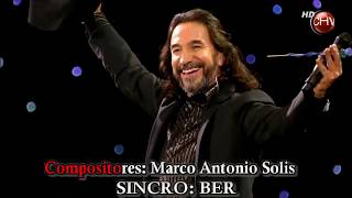 Marco Antonio Solís La Venia Bendita Karaoke Tono bajo [upl. by Motteo525]