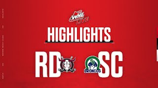 Red Deer Rebels at Swift Current Broncos 26  WHL Highlights 202324 [upl. by Enriqueta386]