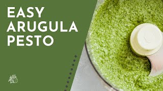 Easy Arugula Pesto [upl. by Longley]