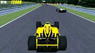 F1 Championship Season 2000 SpaFrancorchamps Race Windows [upl. by Eisyak]