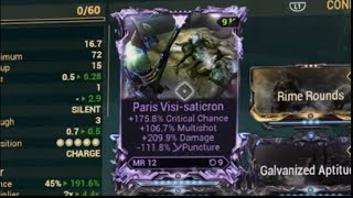 Bringing the Paris back to life…  Incarnon Paris and God Riven Warframe [upl. by Ottavia]