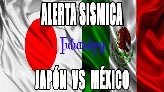 Alerta sismica México Vs Japón [upl. by Coral]