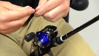 FLW Fishing 101  S01E03 Spooling Line [upl. by Ecyal]