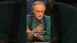 Larry King Was One Of The Greatest Talk Show Hosts Of All Time🕊️larryking talkshow fy shorts [upl. by Gifford576]