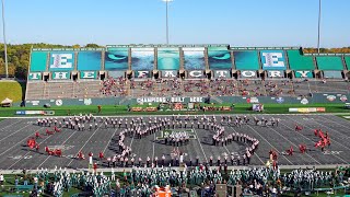 Central Michigan University Marching Band Halftime Show at Eastern Michigan Univ 101924 [upl. by Weinshienk]