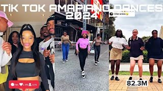 best of tik tok amapiano dance challenge  2024 💚💙🔥 evipostrw viralshort amapiano dance shot [upl. by Braswell]