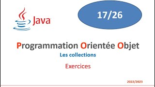 Les collections  Exercices [upl. by Ruella]