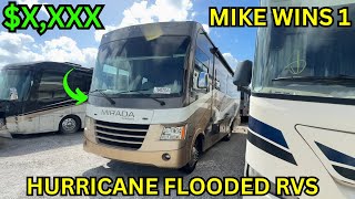 Hurricane Flooded RVs Mike Wins One Was It a Steal Deal [upl. by Pattin]