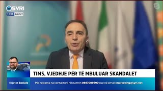 INTERVISTA TIMS vjedhje për të mbuluar skandalet 10042024 [upl. by Richmond]