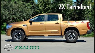 ZX Terralord กระบะจีนใช้บอดี้ Ford Ranger เครื่อง Isuzu  MZ Crazy Cars [upl. by Inavoy279]