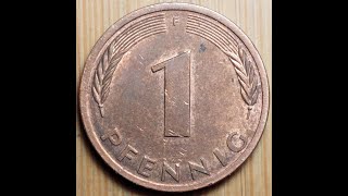 1 Pfennig 1982 Bundesrepublik Deutschland F [upl. by Bev]