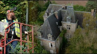 Clearing Decades Of Overgrowth From The Abandoned Chateau [upl. by Detta969]