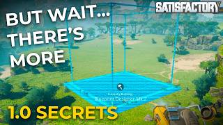 I Played Satisfactory 10 Early  Here are 5 Secrets I Found [upl. by Zacharias]