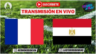 🔴EN VIVO  FRANCIA VS EGIPTO EN VIVO 🏆 SEMIFINAL  JUEGOS OLÍMPICOS 🏆 [upl. by Sollows]