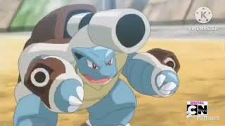 Mega Blastoise vs Mega Charizard X Hindi Dubbed [upl. by Yelrahs]