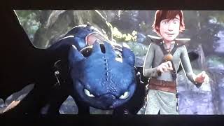 How To Train Your Dragon Hiccup Wins Scene  Astrid Meets Toothless Scene [upl. by Eniretak]