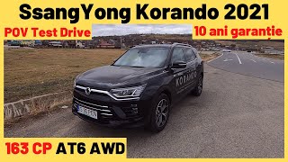 SsangYong Korando Review amp Test Drive  Accelerație 0100 [upl. by Nyluqcaj]