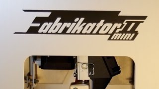 3D Printer Mini Fabrikator V2 Review  WiFi [upl. by Tnahs]