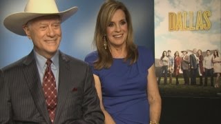 Larry Hagman talks about the return of Dallas just three months before his death [upl. by Esemaj]