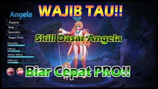 Tutorial Pro Angela  Tips Build Intro Skill Emblem amp Spell  Mobile Legends [upl. by Esnofla]