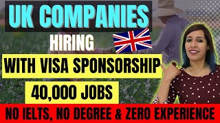 UK Companies Recruiting now 40000 Unskilled Overseas Workers  UK Latest UpdateSeasonal visa [upl. by Ahsener]