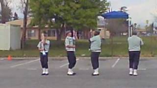 Armed Four Man Fontana Drill Meet 2010 [upl. by Sinnek]