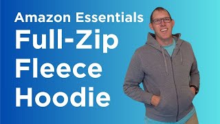 Amazon Essentials Full Zip Hoodie [upl. by Dane158]