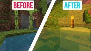 Best shaders for MINECRAFT BEDROCK EDITION 118  shorts minecraft [upl. by Imailiv]