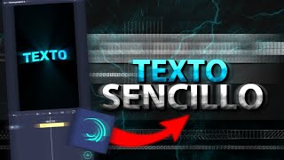 Cómo hacer TEXTOS estilo 𝘼𝙀 en ALIGHTMOTION FÁCIL Y BIEN EXPLICADO  TUTORIAL TEXTOS SENCILLOS AM [upl. by Uziel]