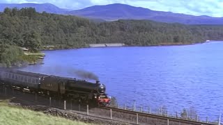 Railway film  Steams revival in Scotland 2  From the Forth to the far north [upl. by Danby]