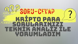 Coin Sorularınızı Teknik Analiz Ve Grafiklerle Yorumladımİçlerinde İyi Olan Coinleri Takibime Aldım [upl. by Raul]