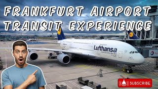 Frankfurt Airport transit experience travel airport frankfurtairport [upl. by Keir]