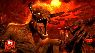 Spawn 1997  Spawn Fights Demons in Hell Scene  Movieclips [upl. by Einnaf]