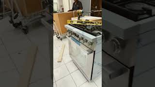 Installing kitchen island cabinets [upl. by Diver]