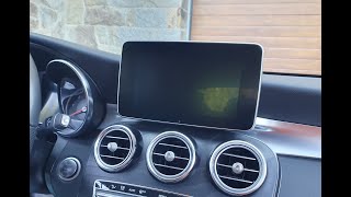 Unboxing pantalla 123quot para Mercedes GLC COUPE 220d del 2018 [upl. by Zednanreh]