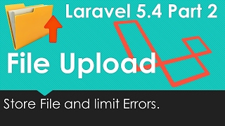 Laravel 54 File upload  Store File and Limit Errors 29 [upl. by Marl]