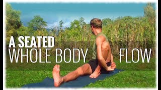 Hatha Yoga with David Procyshyn A Seated Whole Body Flow [upl. by Adnahcal958]