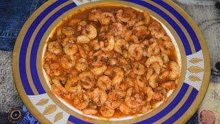 How to make Shrimp Pil Pil recipeوصفة كروفيط بيل بيل [upl. by Jeniffer]