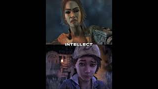 Lilly vs Clementine twdgedit twdtelltale thewalkingdead [upl. by Nawram]