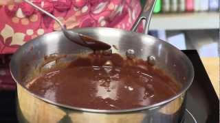 Dede Wilson  How to Make Dark Chocolate Ganache [upl. by Hutchison286]