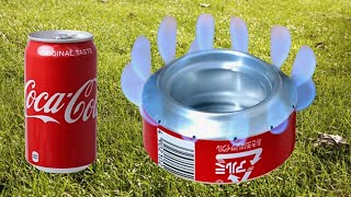 Making an alcohol stove with a can of CocaCola [upl. by Hellah]