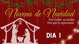 NOVENA DE NAVIDAD  DIA 1 P GUSTAVO JAMUT OMV [upl. by Yotal]