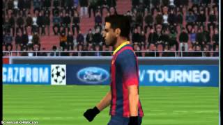 Bienvenidos a mi canal  Pes 2014PSP official gameplay HD [upl. by Karie]