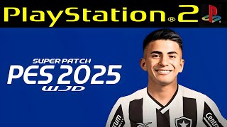 PES 2025 PS2 ISO ATUALIZADO BRASILEIRÃO EFOOTBALL DOWNLOAD [upl. by Rakel]