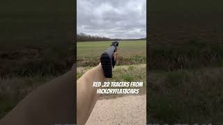 HickoryFlatBoars Tracers Are Legit Try Them Out 2ndamendment gun shooting ar 22lr tracer [upl. by Ribble]