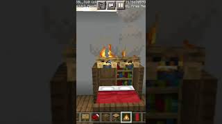 Amazing Bed Design in Minecraft 🛏️💡 Upgrade Your Bedroom [upl. by Ralyks]