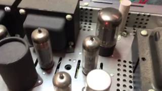 1958 HH Scott Model 222B Stereo Integrated Tube Amplifier Demo [upl. by Tobias830]