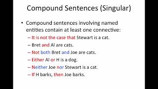 Overview of Sentence Types in FOL [upl. by Esereht221]